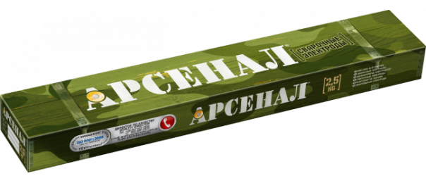 Электроды сварочные Арсенал МР-3, ф 3 мм (уп-2,5 кг) купить с доставкой в Городище