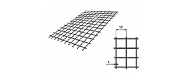 Сетка сварная (дорожная) 50х50х3мм 1х2м купить с доставкой в Городище